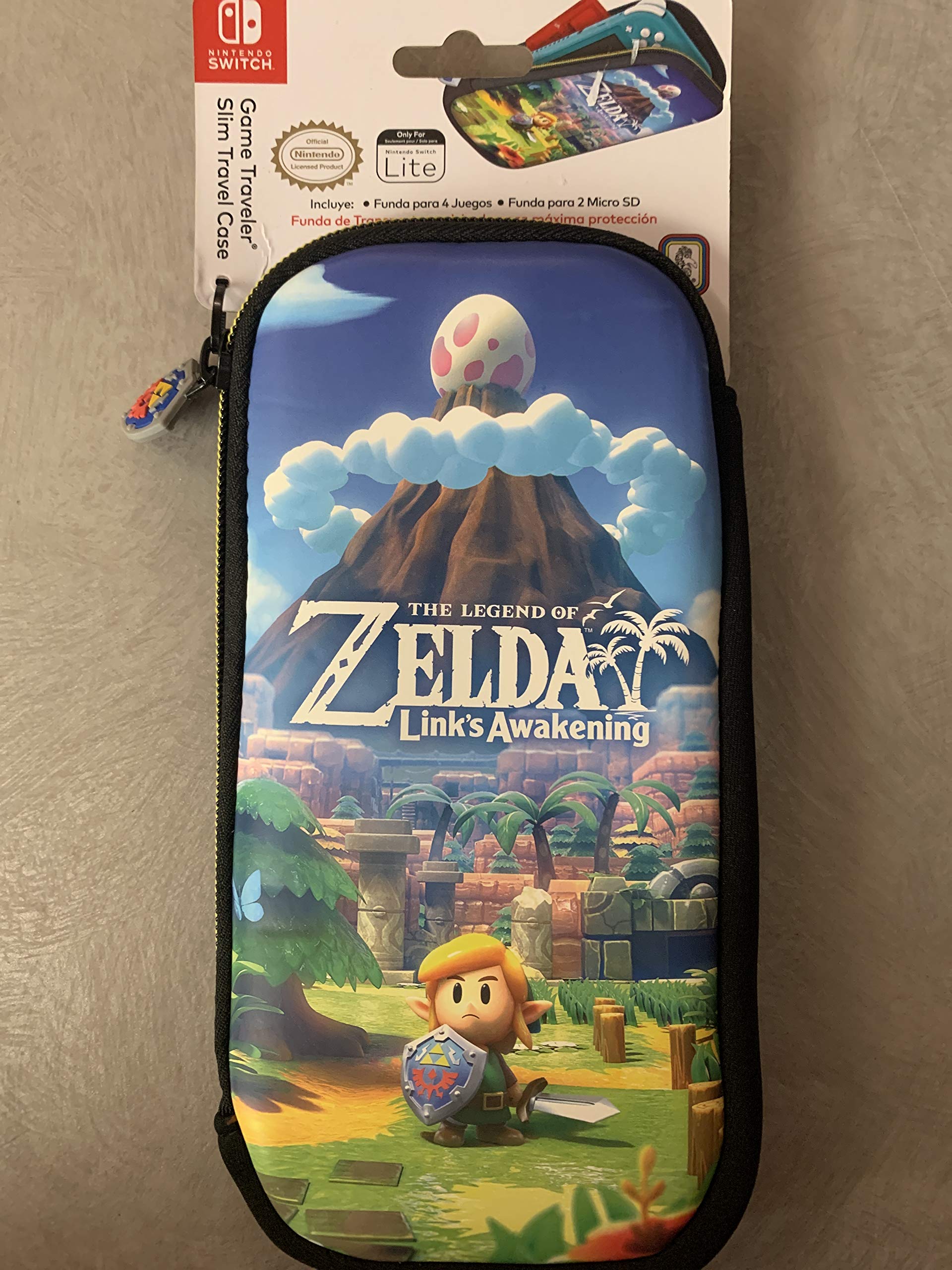 Étui de voyage Zelda NLS115LA Z - Nintendo Switch Lite Étui de voyage Zelda NLS115LA Z - Nintendo Switch Lite